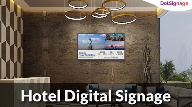 hotel digital signage