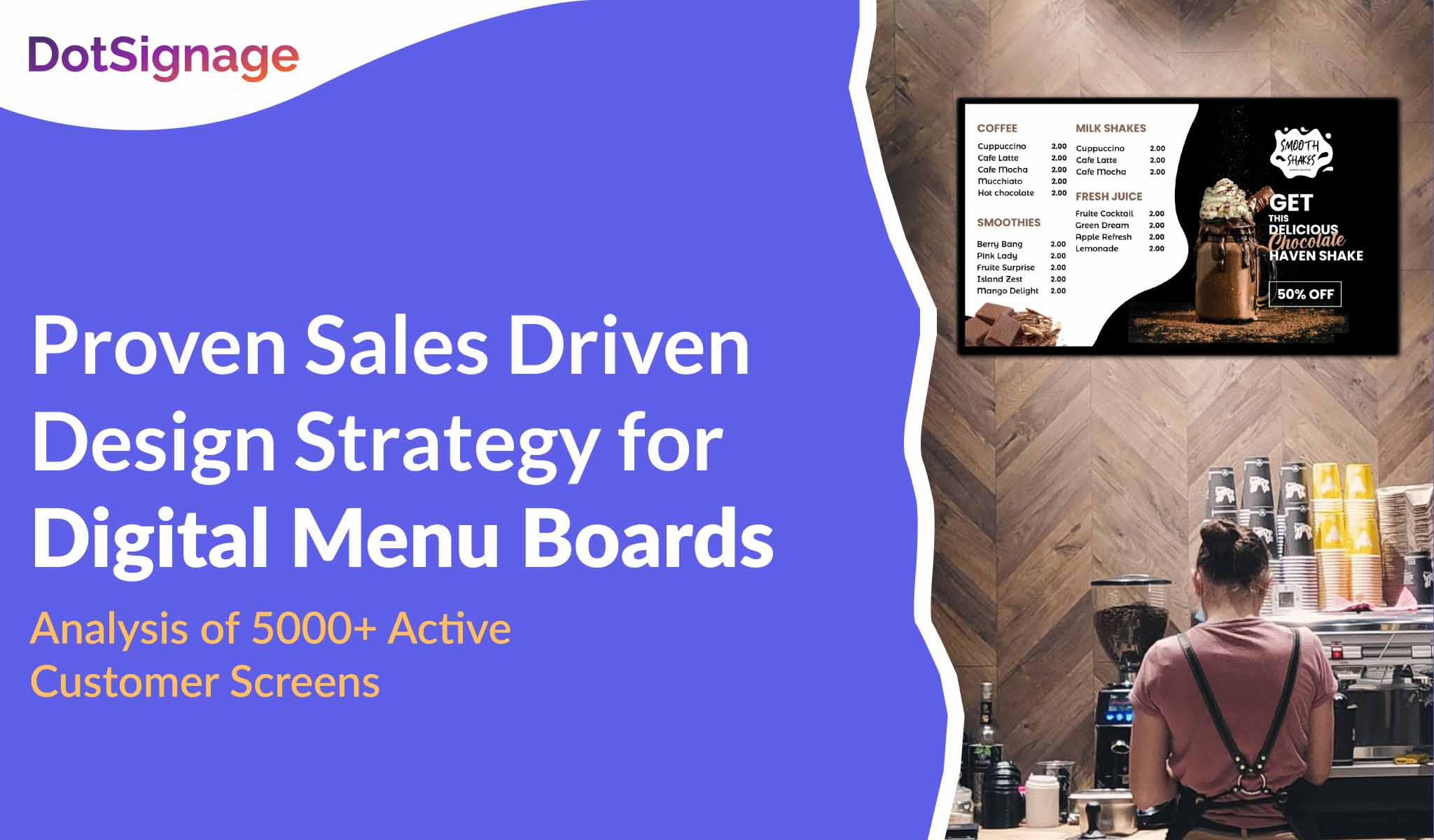 sales driven menu boards design strategy