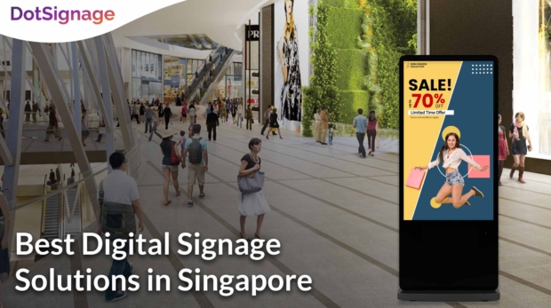 best singapore digital signage solution companies