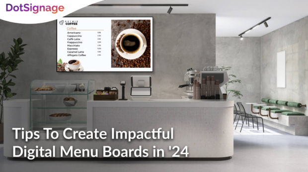 tips to create digital menu board in 2024
