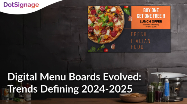 2024 future trends of digital menu boards for restaurant businesses