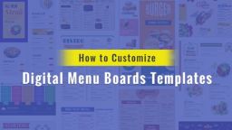 how to create digital menu boards in dotsignage